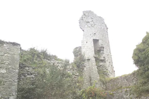 City wall in Athenry City wall in Athenry